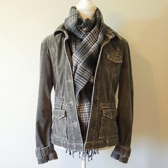 Eddie Bauer Jackets & Blazers - Eddie Bauer Gray Corduroy Jacket - Medium